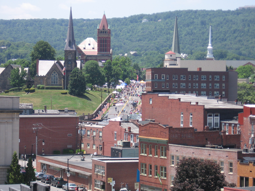 Cumberland, a city in Western Maryland located on the banks of the Potomac River and Wills Creek in Allegany County
