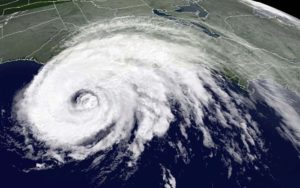 Hurricane Isabel, from space.