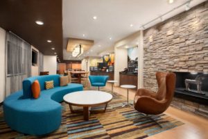 Lobby-area, SpringHill Suites, Bloomington