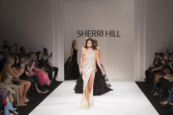 Sherri Hill Autumn/Winter 2018 runway at New York Fashion Week