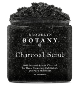 An activated charcoal skincare product, available on Amazon