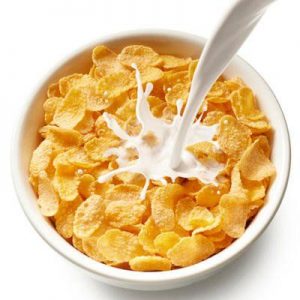 It's 8 pm and you're having corn flakes...because you can.