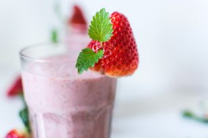 Unflavored protein powders mix well into everything, including smoothies