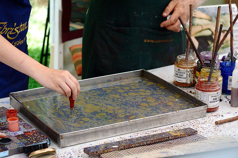 The Art of Paper Marbling