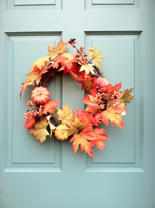 Wreaths are at the top of everyone’s list for fall decor.