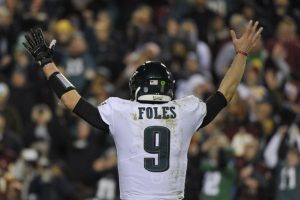 Nick Foles can't turn his back on Chicago's defense this weekend.