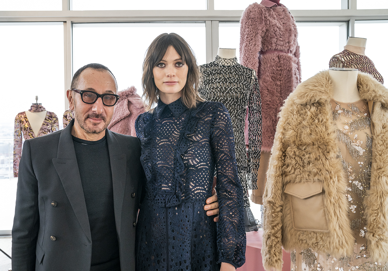 New York Fashion Week 2019 Featuring Dennis Basso, J. Mendel, and Claudia Li