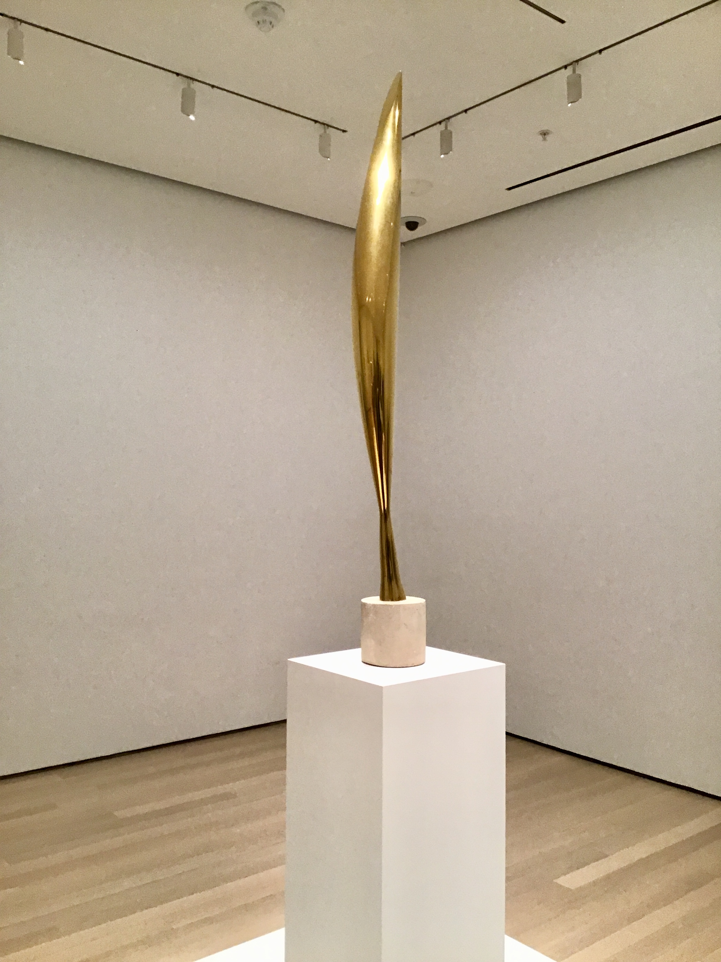 Constantin Brancusi’s Sculpture Exhibition at the Museum of Modern Art in New York City (Photo: Ceara Rossetti/Gildshire)