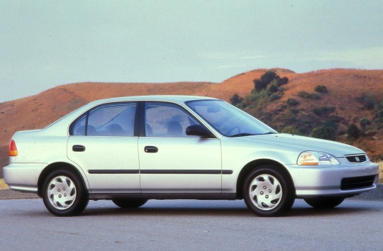 The '98 Honda Civic is the favorite target.