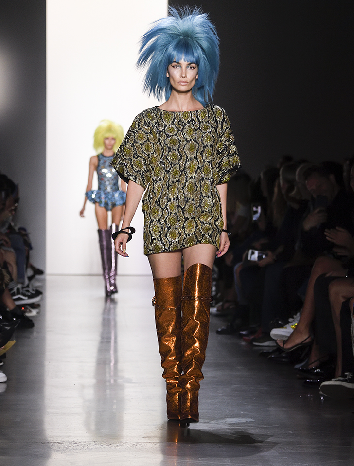 Jeremy Scott Rocks the Chaos at New York Fashion Week