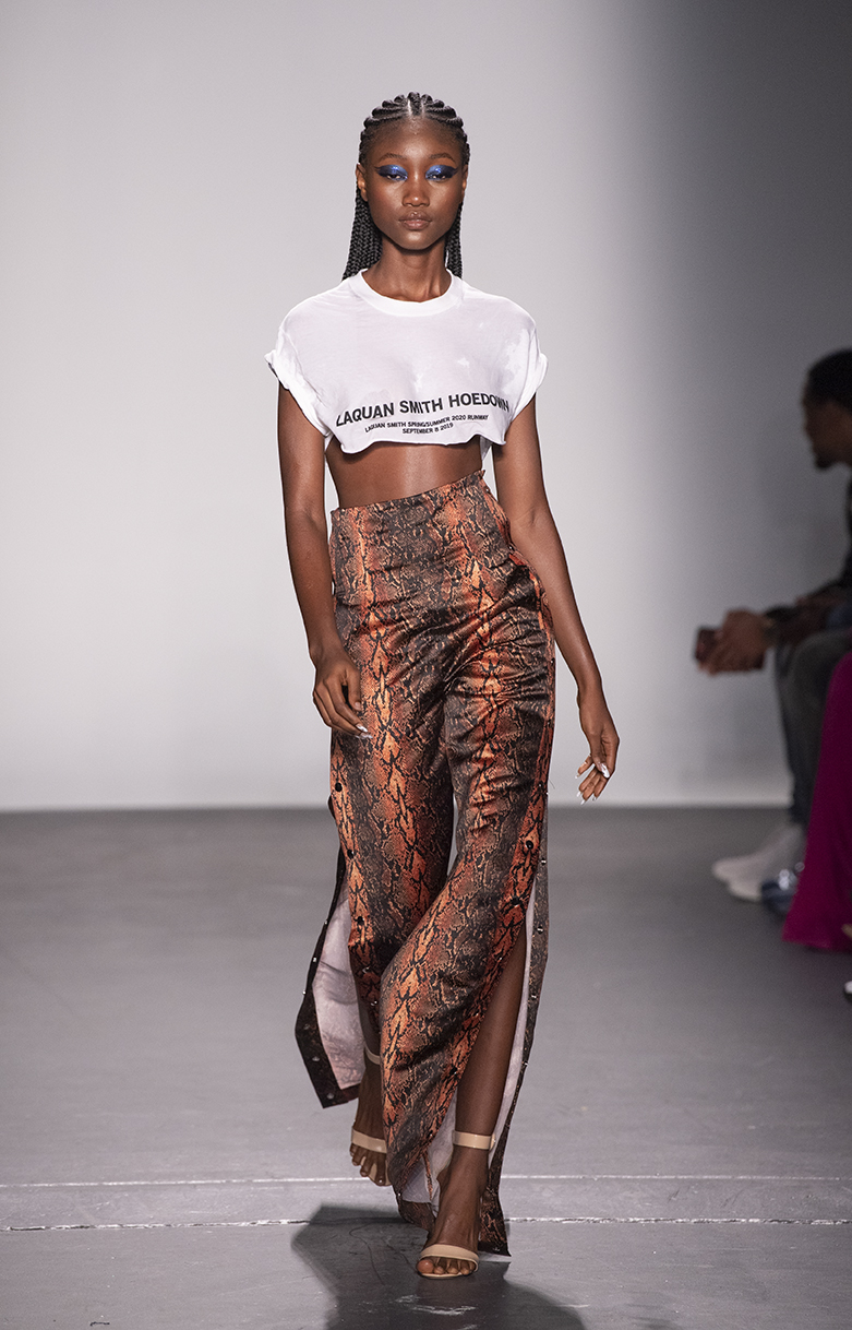 Laquan Smith Makes Distinctive Mark at New York Fashion Week 2019