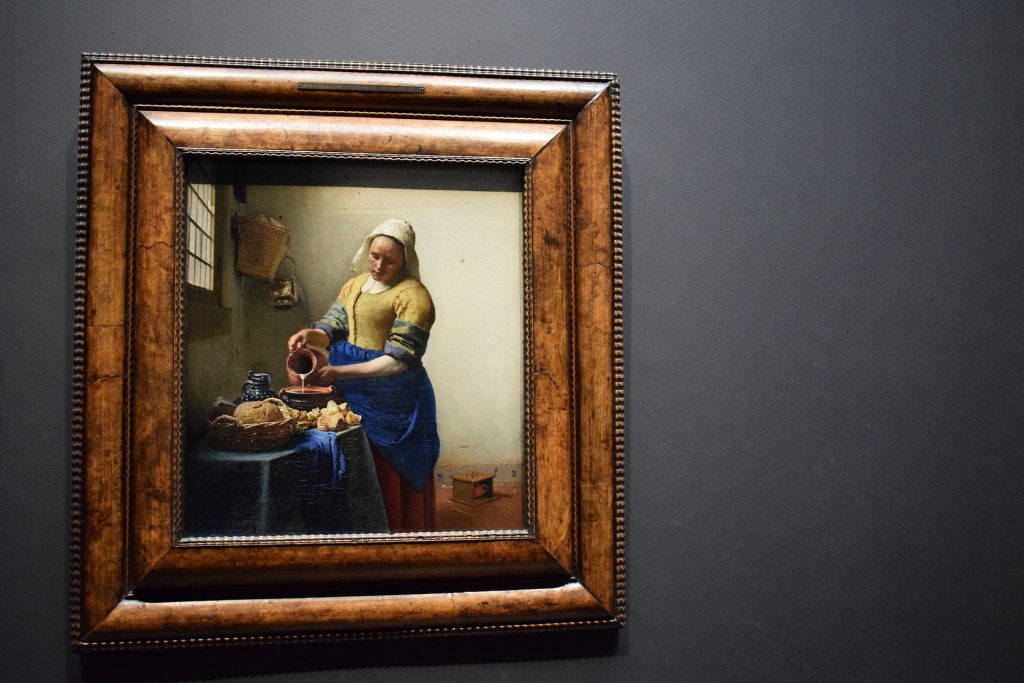 Vermeer milkmaid