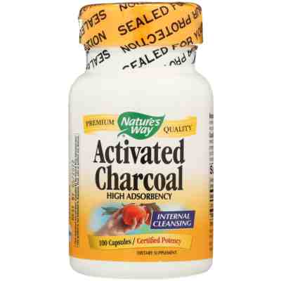 NATURES WAY: Activated Charcoal, 100 cp