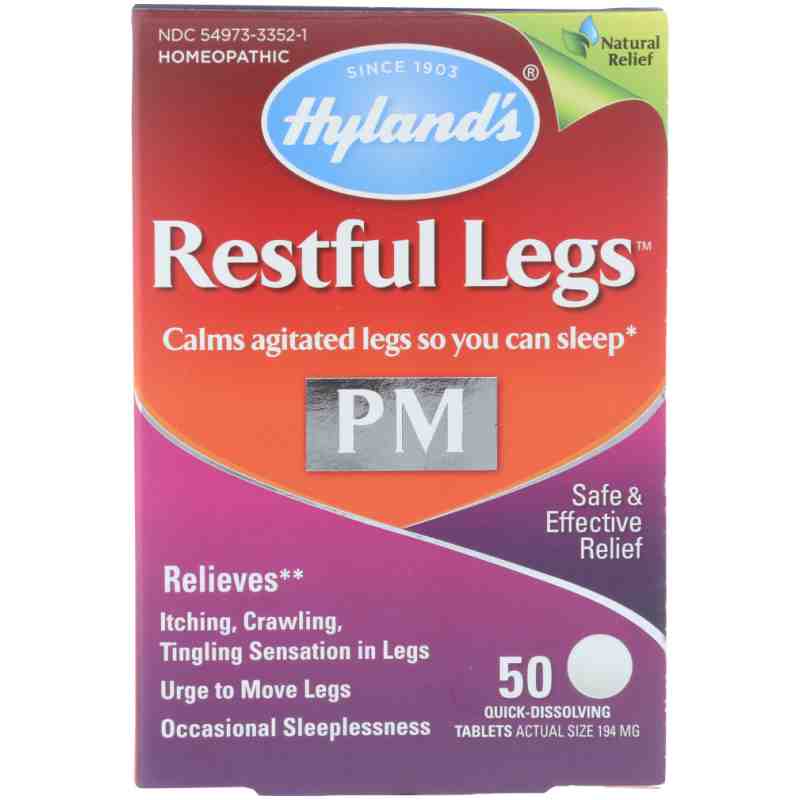 HYLAND: Supplement Restful Leg, 50 pc