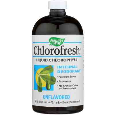 NATURE’S WAY: Chlorofresh Liquid Chlorophyll Unflavored, 16 oz
