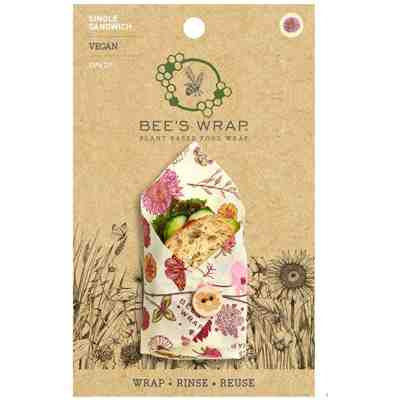 BEES WRAP: Sandwich Wrap Meadow Magi, 6 ea