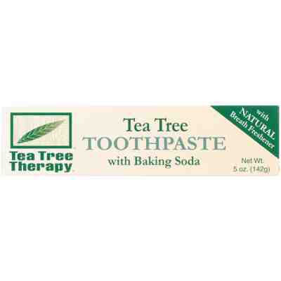 TEA TREE THERAPY: Toothpaste with Baking Soda, 5 oz