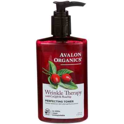 AVALON ORGANICS: Wrinkle Therapy With CoQ10 and Rosehip, 8 oz