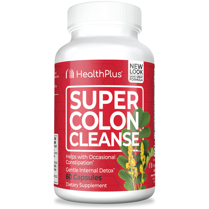 HEALTH PLUS: Super Colon Cleanse, 60 cp