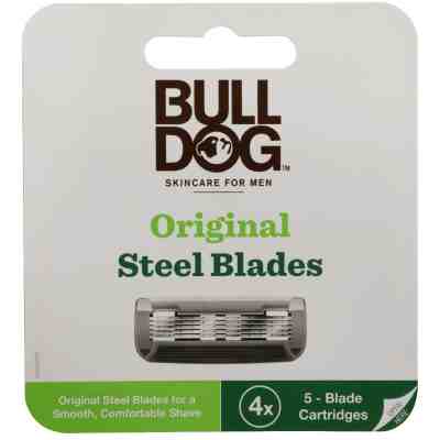 BULLDOG: Original Steel Blades Refill, 1 ea