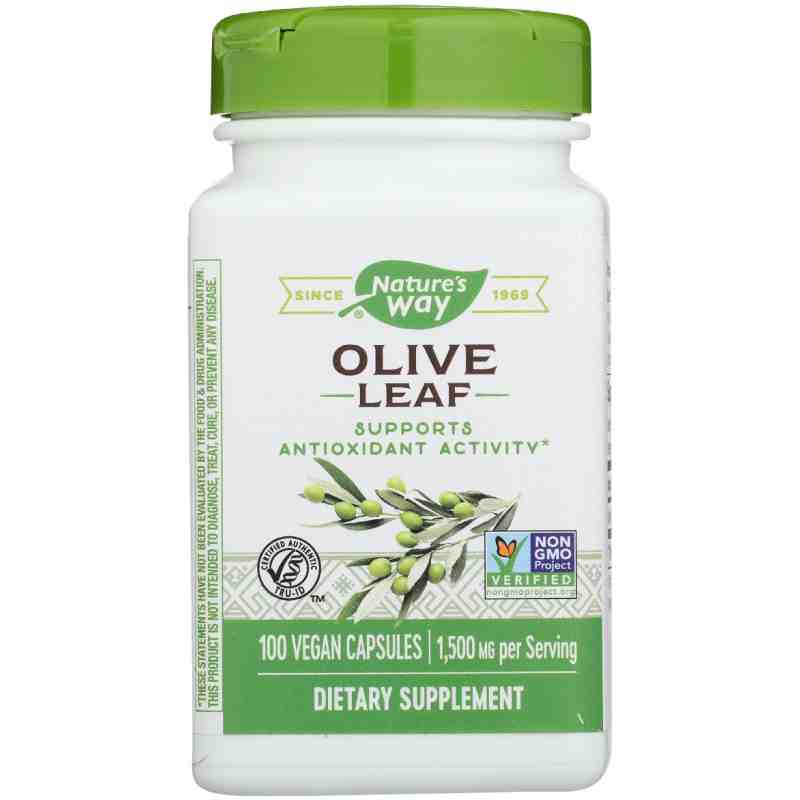 NATURES WAY: Olive Leaf 100Vegcp, 100 cp
